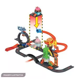 Hot Wheels® Pista City Sorveteria<BR>- 2Pçs