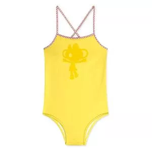Maiô Lilica Ripilica®<BR>- Amarelo & Azul
