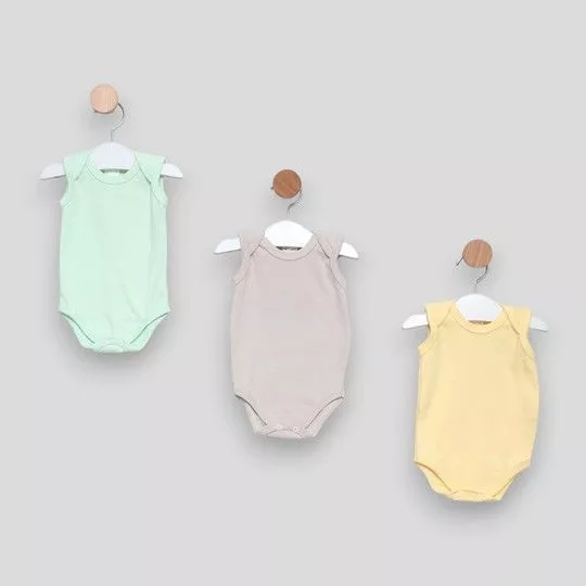 Kit De Bodies Lisos- 3Pçs