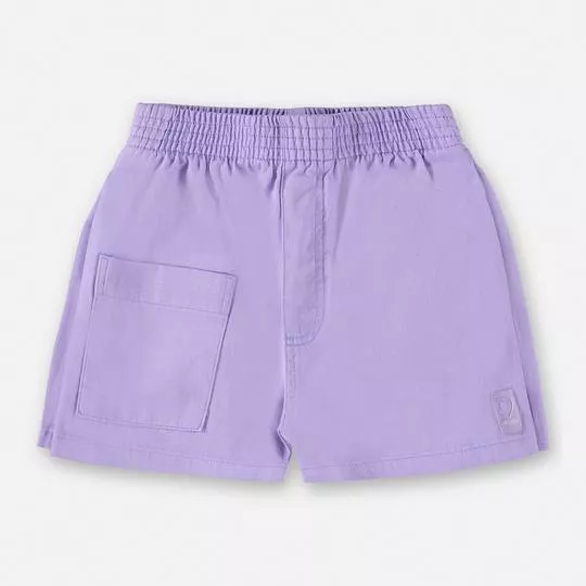 Short Em Sarja- Lilás