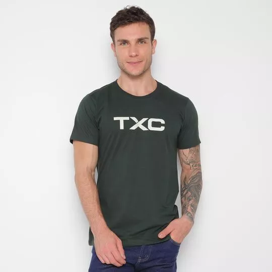 Camiseta TXC®- Verde Escuro- TXC