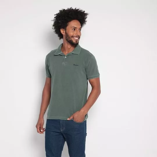 Polo Básica- Verde Militar