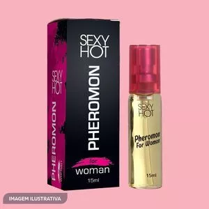 Perfume Pheromon For Woman<BR>- 15ml<BR>- Adão E Eva