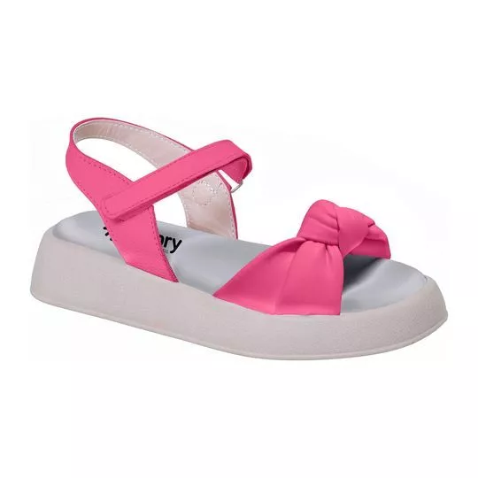 Sandália Com Nó- Rosa- Vitory Brasil