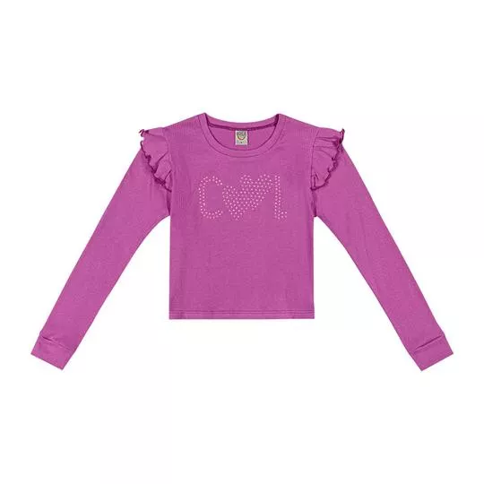 Blusa Cool- Lilás