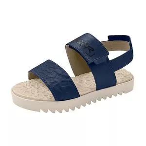 Papete Em Couro<BR>- Azul Marinho<BR>- LILICA RIPILICA & TIGOR