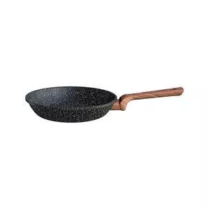 Frigideira Colorstone<BR>- Inox & Preta<BR>- Ø22cm<BR>- 1,7L<BR>- Euro Homeware
