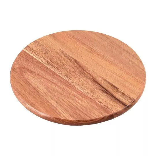 Tábua Com Base Giatória- Marrom- 3xØ25cm- Oikos