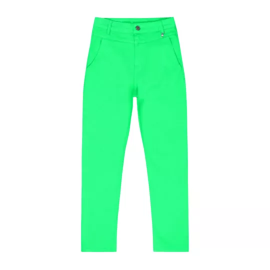 Calça Skinny Lisa- Verde Água