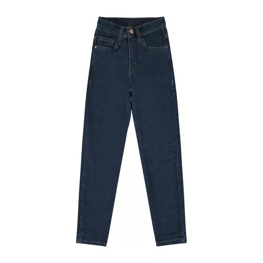 Calça Jeans Skinny- Azul Escuro