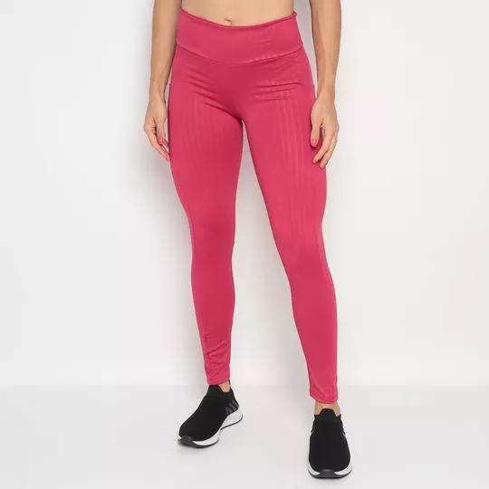 Legging Texturizada- Rosa- Verbo Fitness