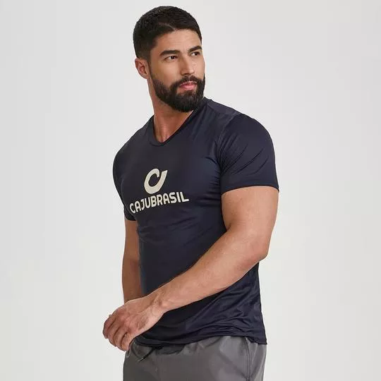 Camiseta Caju Brasil®- Preta- Caju Brazil