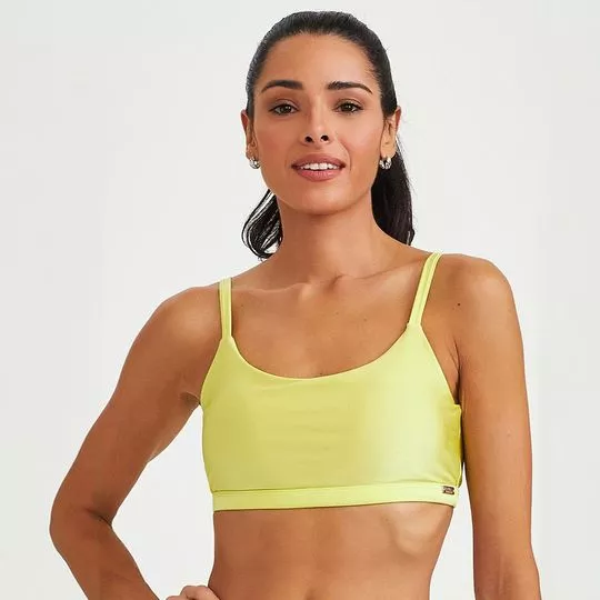 Top Liso- Amarelo