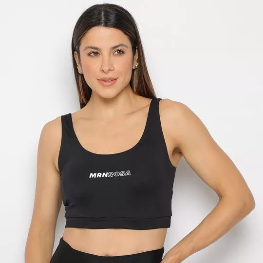 Top Morena Rosa®- Preto