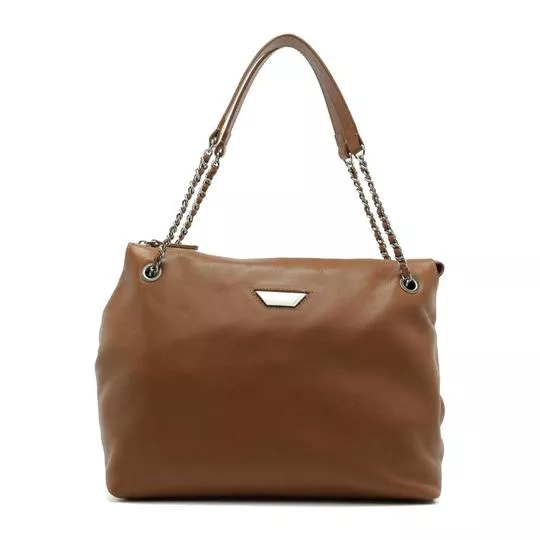 Bolsa De Ombro- Marrom
