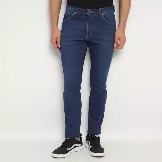 Calça Jeans Confort- Azul Escuro