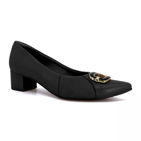 Scarpin- Preto