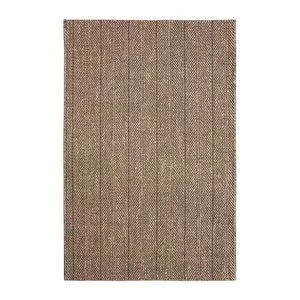 Tapete Eco Terra<BR>- Bege & Bege Escuro<BR>- 150x100cm<BR>- Tapete São Carlos