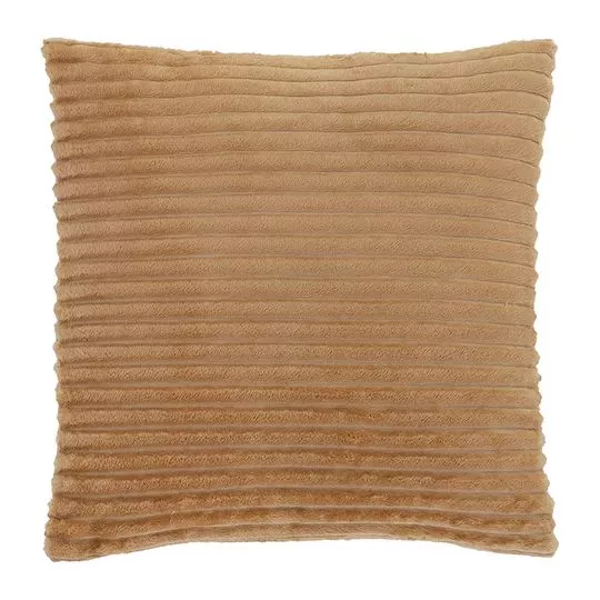 Almofada Canelada- Marrom Claro- 45x45cm - Mart