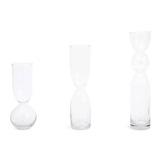 Jogo De Vasos- Incolor- 3Pçs - Mart