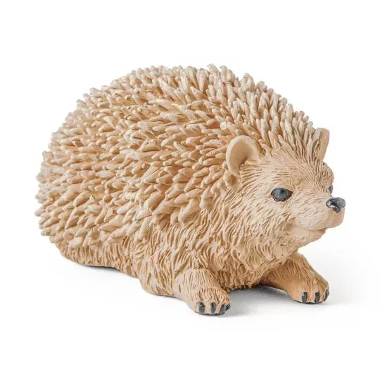 Escultura Decorativa Ouriço- Bege- 6x6x11,5cm - Mart