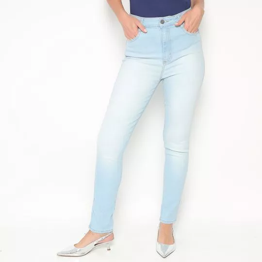 Calça Jeans Bruna- Azul Claro