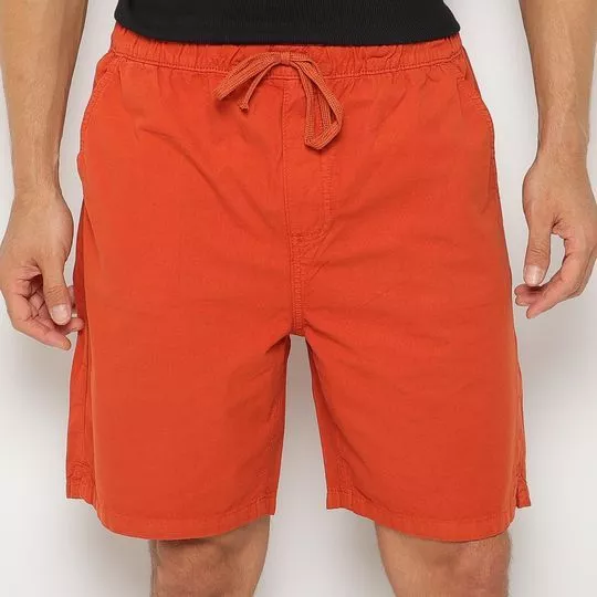 Bermuda Dom® Em Sarja- Laranja