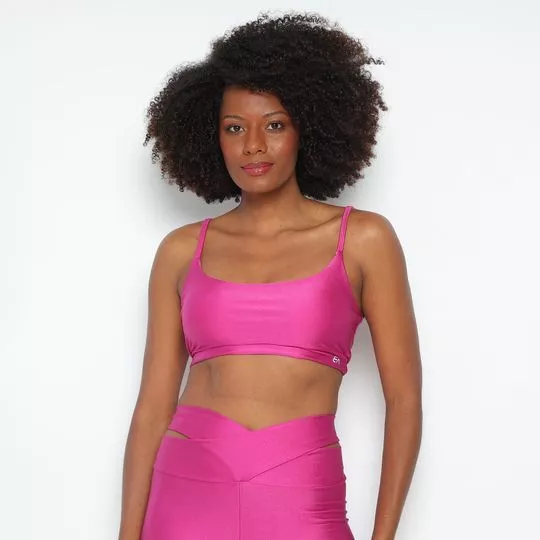 Top Liso- Pink- Enfim