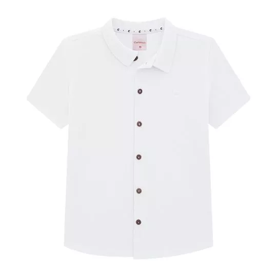 Camisa Lisa- Branca