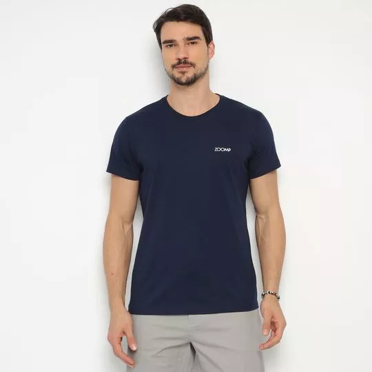 Camiseta Zoomp- Azul Marinho