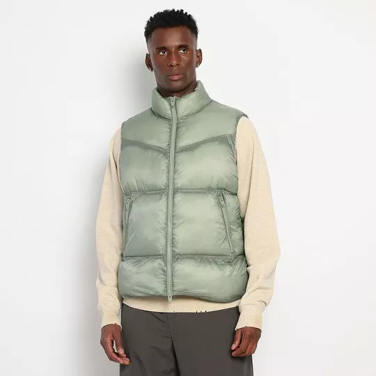 Colete Puffer- Verde
