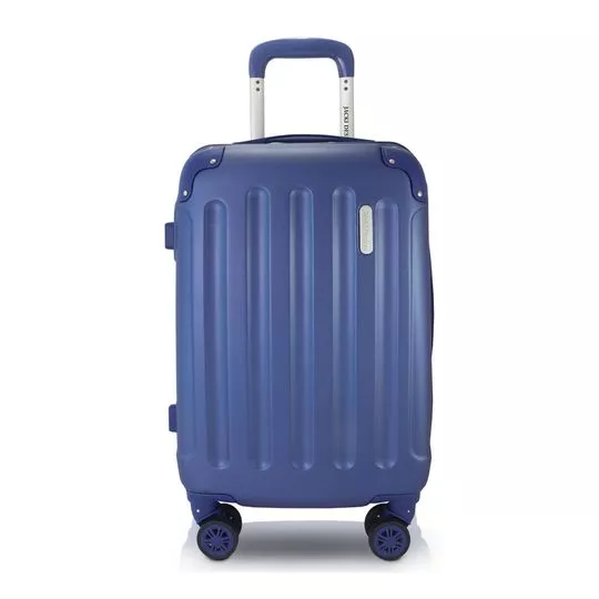 Mala De Bordo Family P- Azul Marinho- 55x35x23cm- Jacki Design