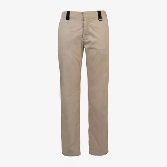 Calça Reta Fila® - Bege