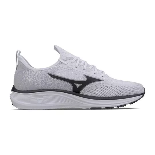 Tênis Mizuno®- Branco & Preto