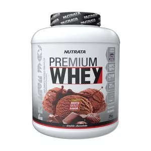 Whey Premium<BR>- Chocolate<BR>- 2Kg<BR>- Nutrata