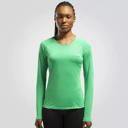 Camiseta Runner- Verde Claro