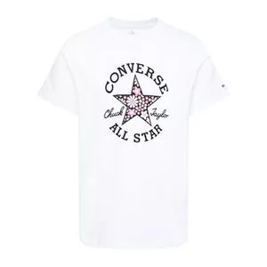 Camiseta Converse<BR>- Branca & Preta<BR>- Converse