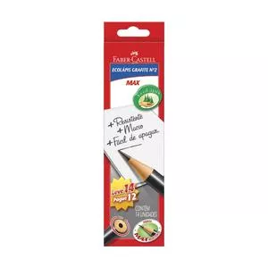 Kit De Lápis EcoLápis<BR>- 14 Unidades<BR>- Faber Castell
