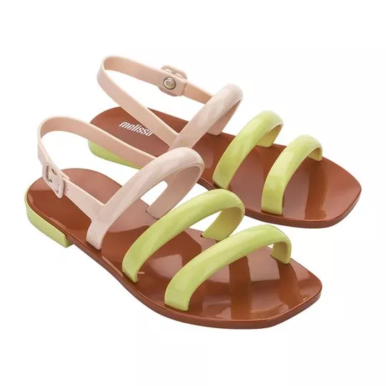 Melissa Essential Wave- Rosa Claro & Verde- Melissa