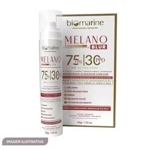 Protetor Com Cor Para Melasma Melano Blur FPS 75<BR>- Bronze<BR>- 50g