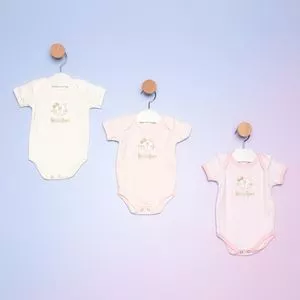 Kit De Bodies Leoa<BR>- 3Pçs<BR>- Bicho Molhado