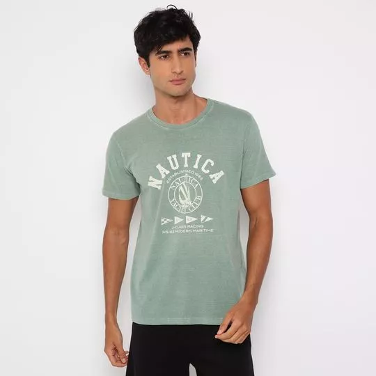Camiseta Básica- Verde Claro