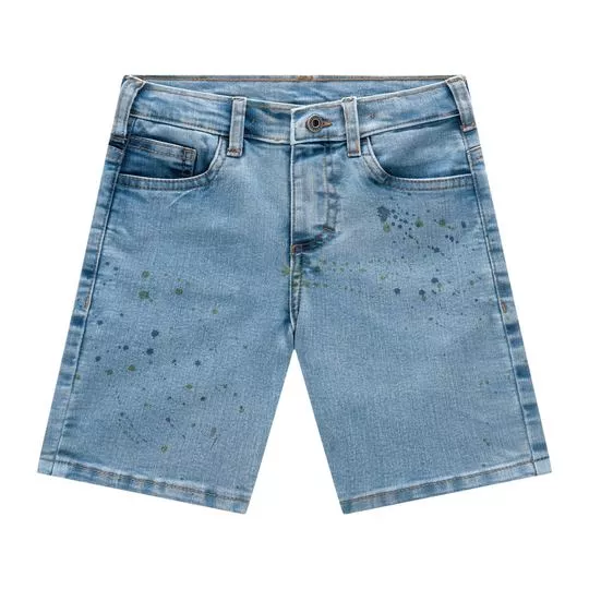 Bermuda Jeans Lisa- Azul