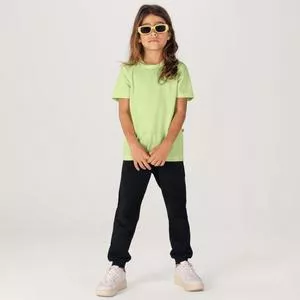 Calça Jogger Lisa<BR>- Preta