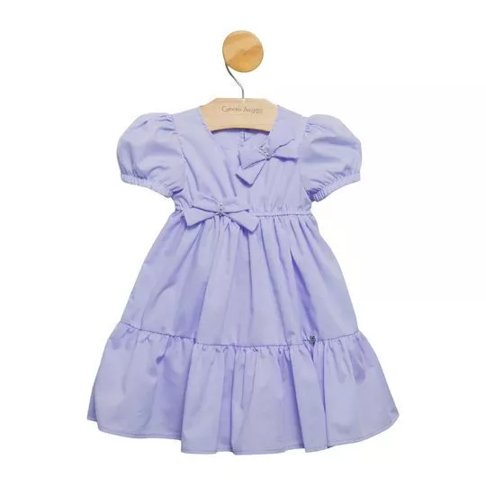 Vestido Com Laços- Lilás