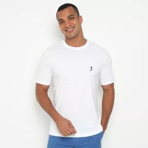 Camiseta Básica<BR>- Branco