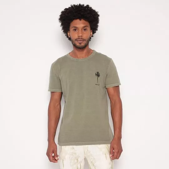Camiseta Palmeiras- Verde Oliva