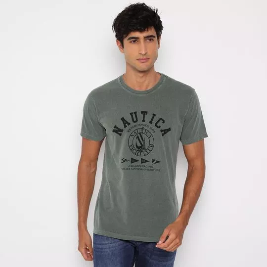 Camiseta Básica- Verde
