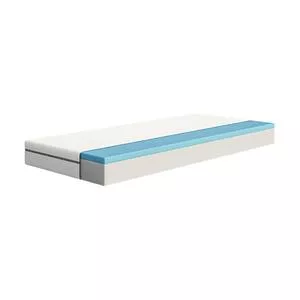 Colchão Duo Solteiro<BR>- Branco<BR>- 18x88x188cm<BR>- Emma Colchões