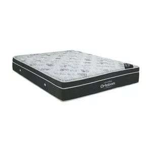 Colchão Super King Size Exclusive<BR>- Cinza & Branco<BR>- 30x193x203cm